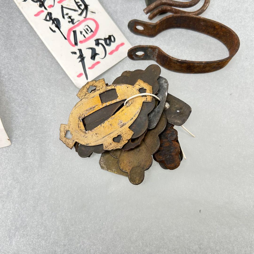 A005鍔(つば)の金属部品セット