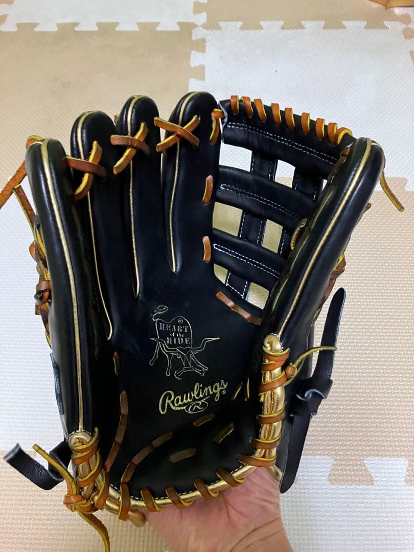 Rawlings 軟式グローブ 黒