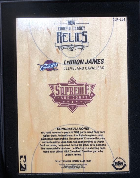 その他 upper deck NBA Supreme HARD COURT