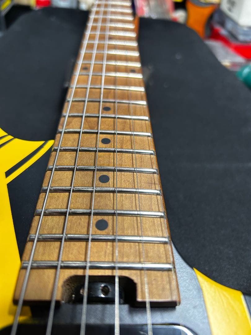 EVH Wolfgang STD.をベースにbumblebeeリフィニッシュ！