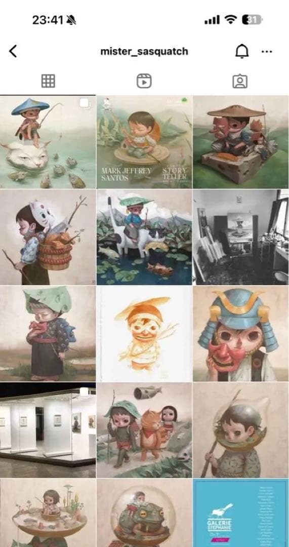 Mark Jeffrey R.santos 原画　一点もの　unique