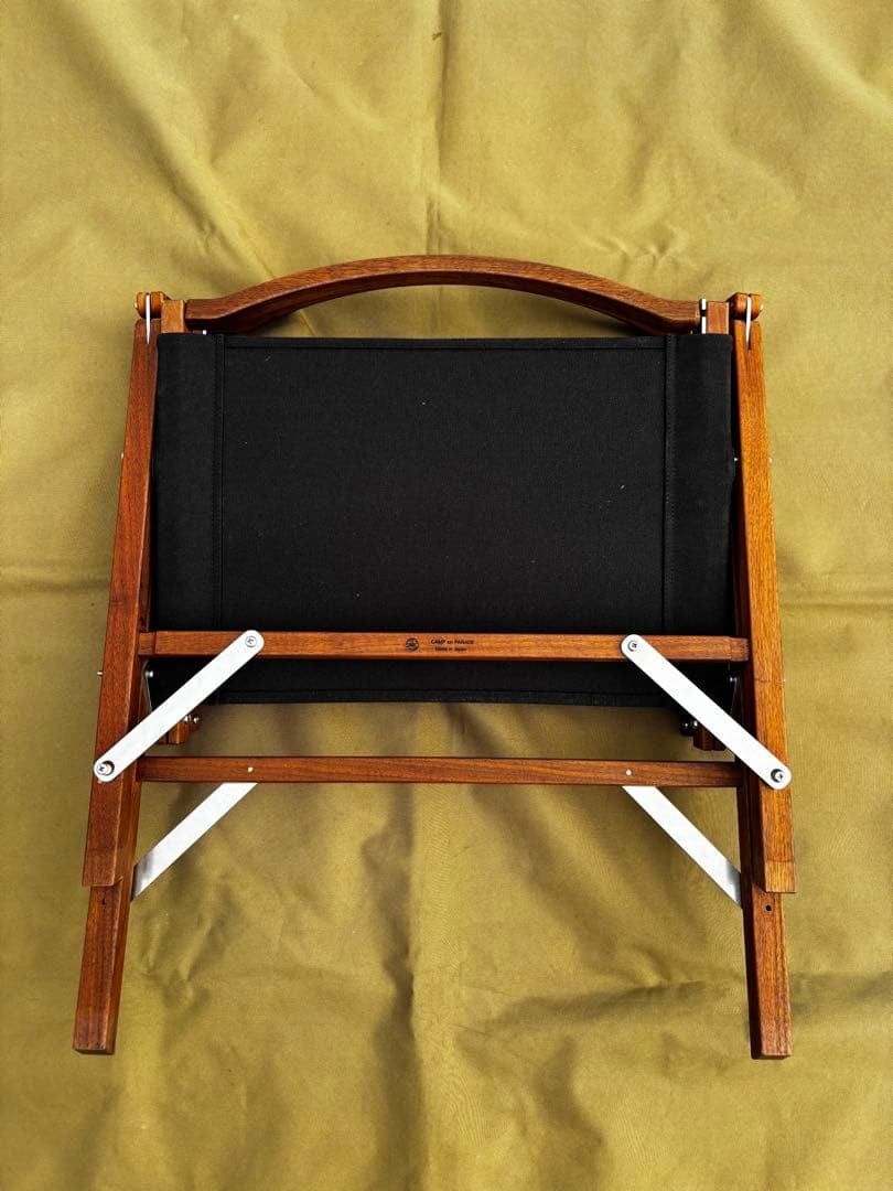 コンダクターズチェア（黒） キャンプオンパレード