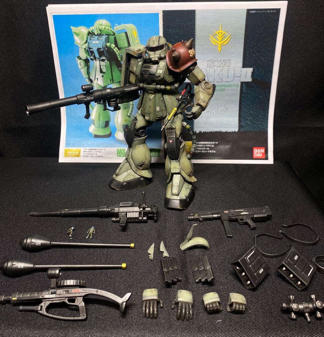 【ガンプラ完成品】　MG MS-06F/J ザクII 1/100 バージョン1