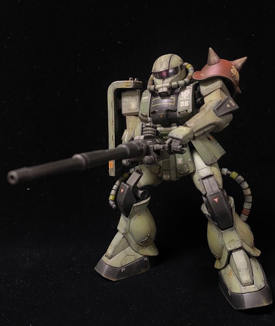 【ガンプラ完成品】　MG MS-06F/J ザクII 1/100 バージョン1