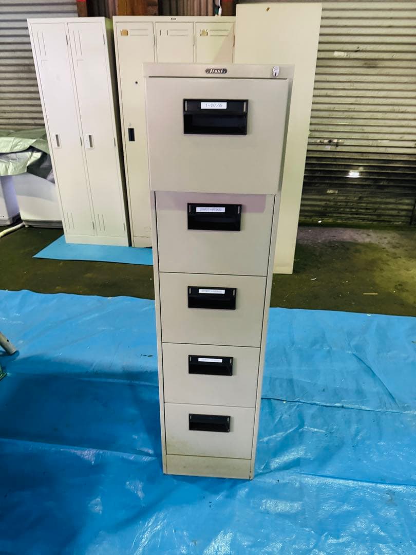 福岡発 KOKUYO コクヨ ファイリングキャビネット B5 引き出し 5段