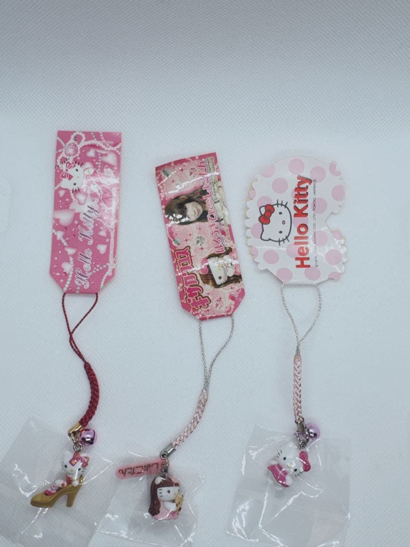ハローキティ　しょこたん　激レア ストラップ 3個セット