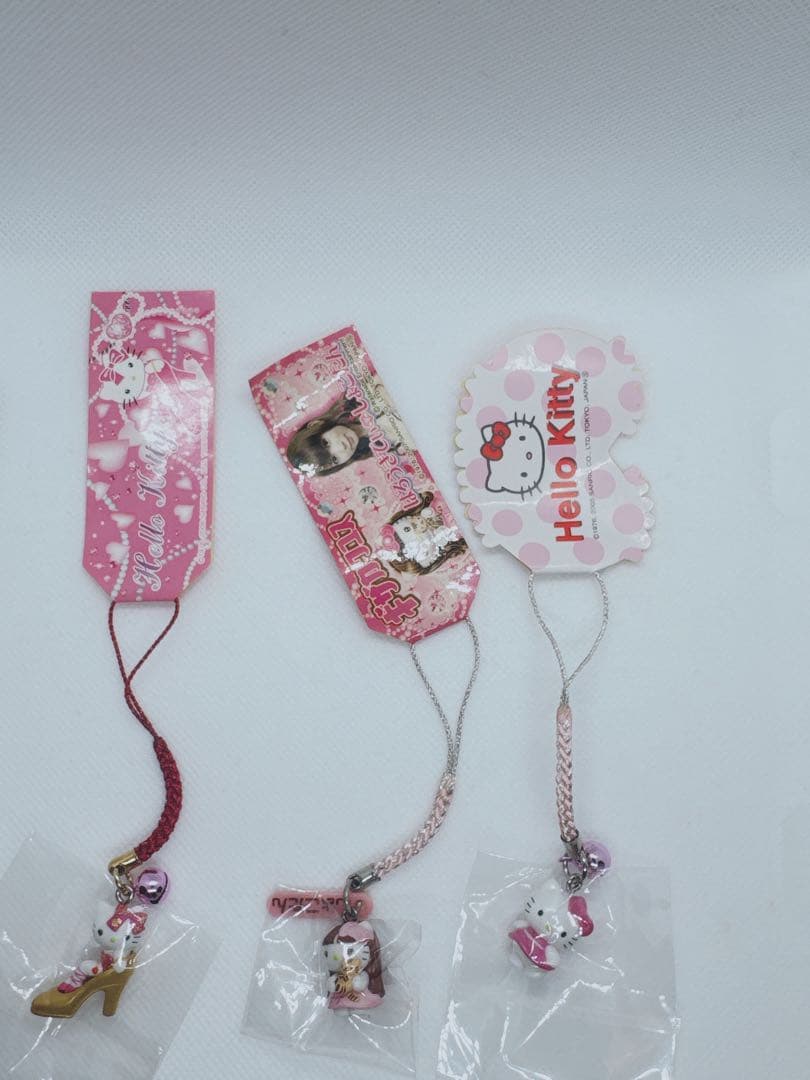 ハローキティ　しょこたん　激レア ストラップ 3個セット