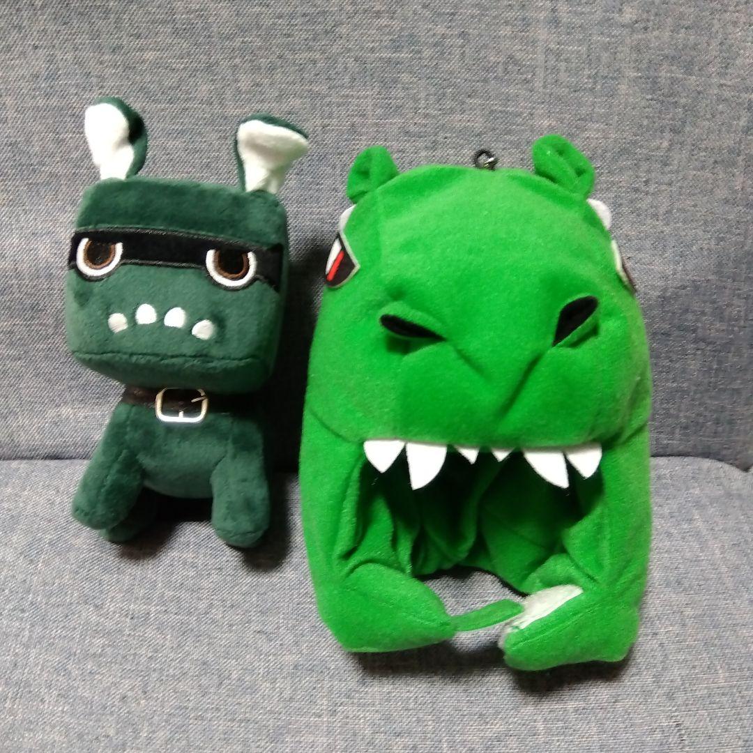 【希少品・非売品】デリ丸　ご当地　福井県　恐竜　三菱自動車　ぬいぐるみ