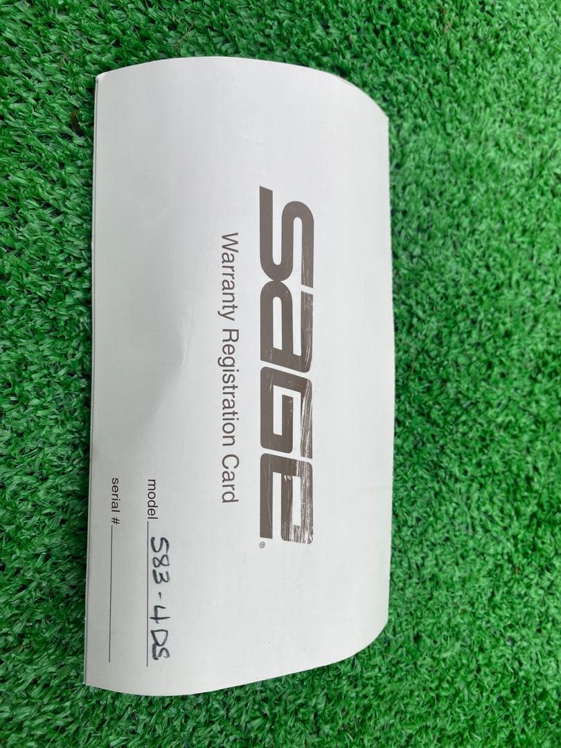 SAGE GFL 583-4 DS フライロッド 8'3\"