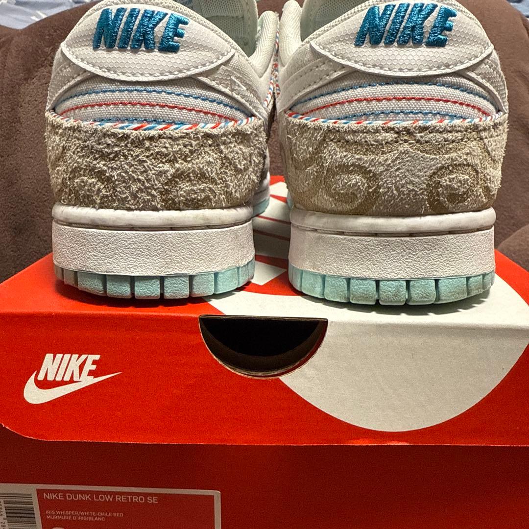 26cm Nike Dunk Low バーバーショップ グレイ