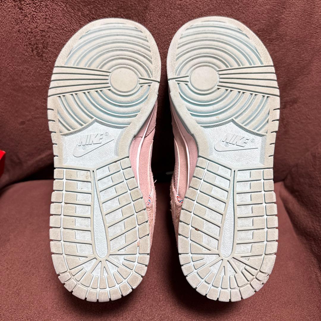 26cm Nike Dunk Low バーバーショップ グレイ