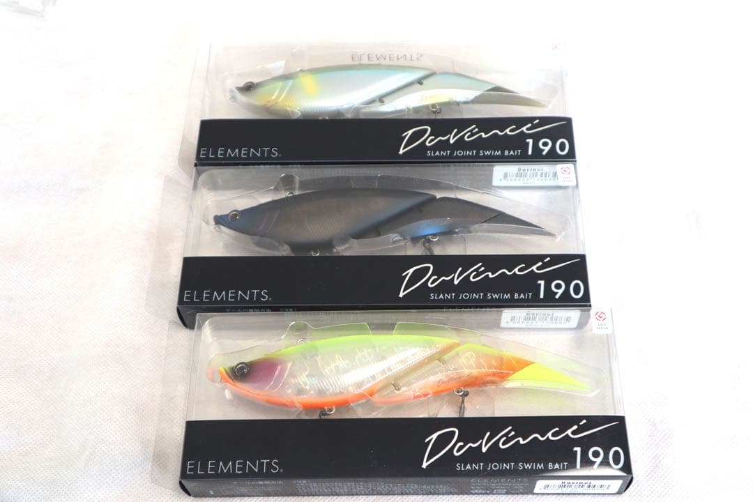 新品　エレメンツ ダヴィンチ190 ELEMENTS ランブルフィッシュテール