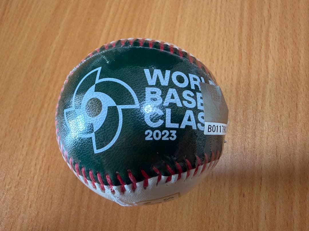 【希少・レア】侍ジャパン×WBC選手背番号入りボール　16大谷翔平