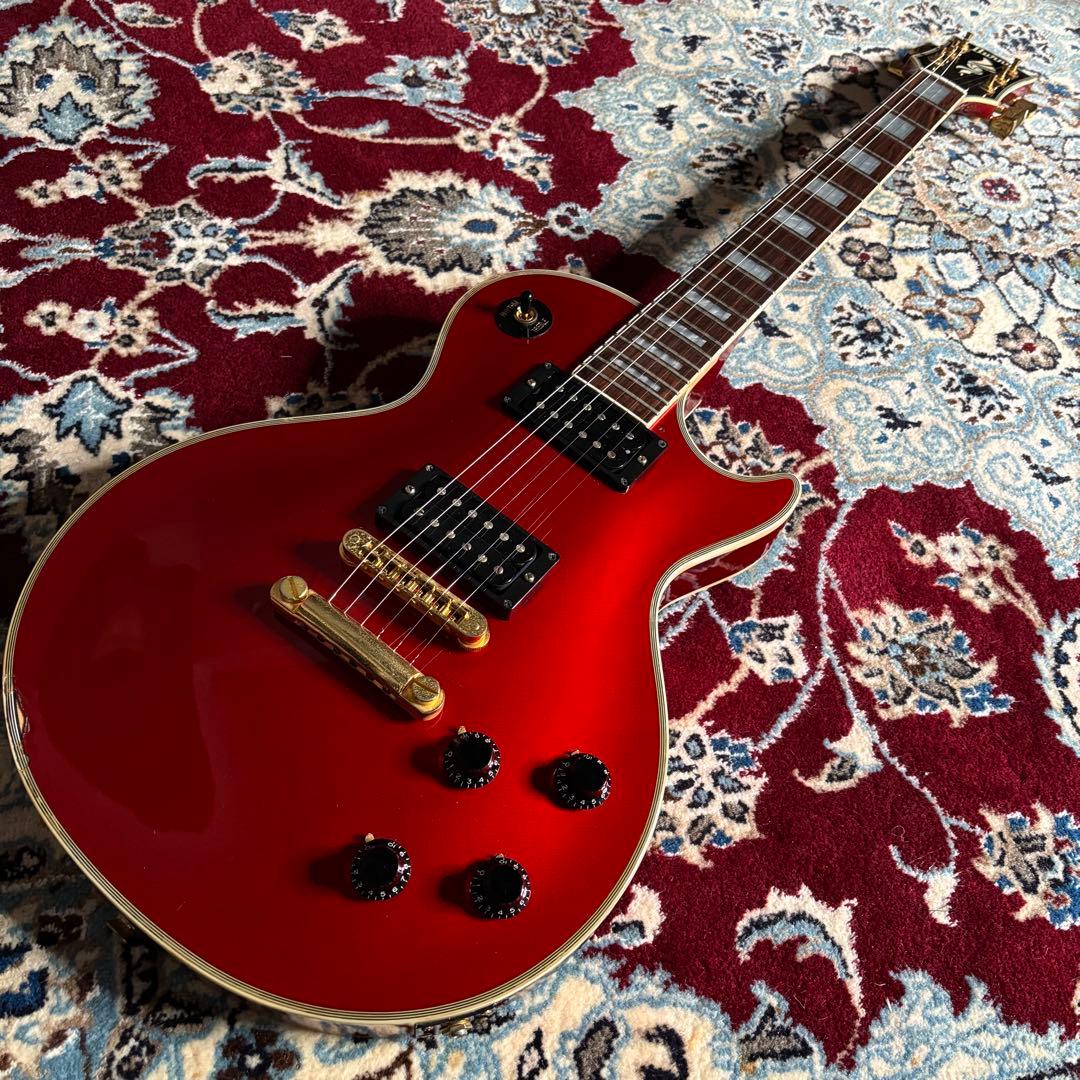 レアカラー　BURNY バーニー　レスポールカスタム　ヴィンテージ　真紅