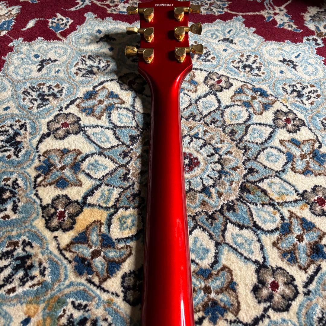 レアカラー　BURNY バーニー　レスポールカスタム　ヴィンテージ　真紅