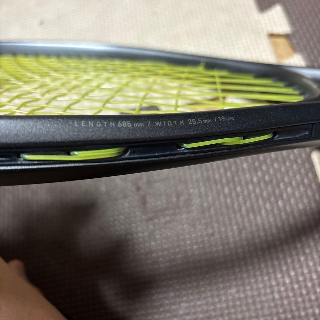 YONEX オーバーサイズラケット ブラック/イエローボルトレイジ8V 新カラー