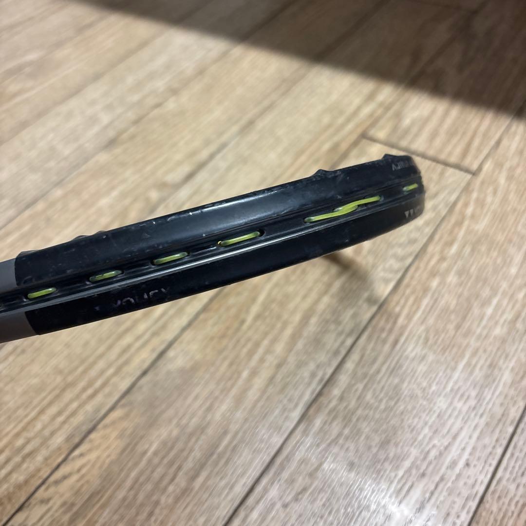 YONEX オーバーサイズラケット ブラック/イエローボルトレイジ8V 新カラー