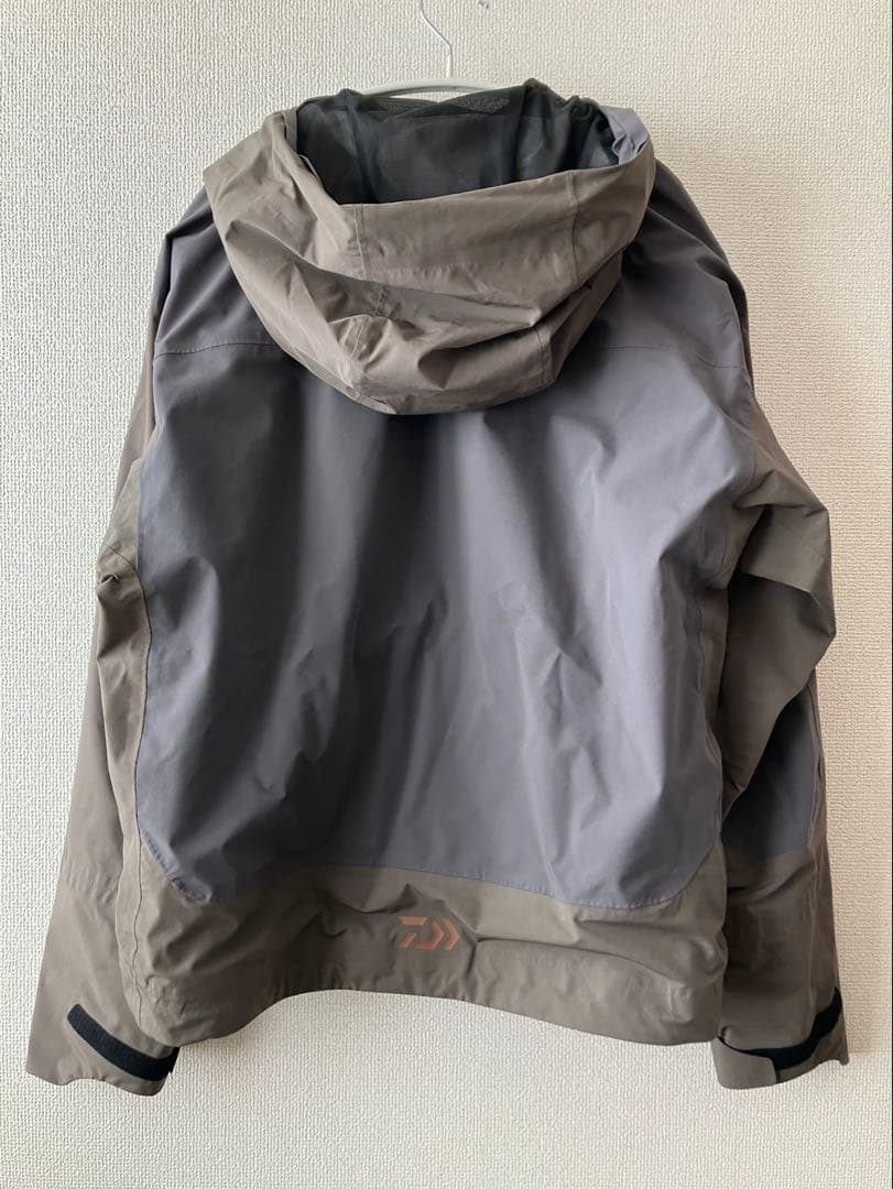 DAIWA ダイワ コーデュラショートレインジャケット ブラウン L
