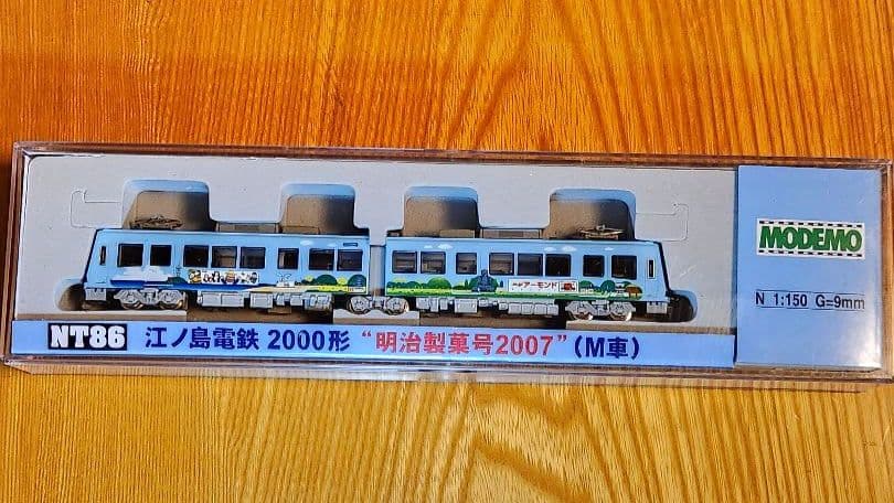 【動作確認済】モデモ 江ノ電 2000形 明治製菓号 2007 M車 NT86