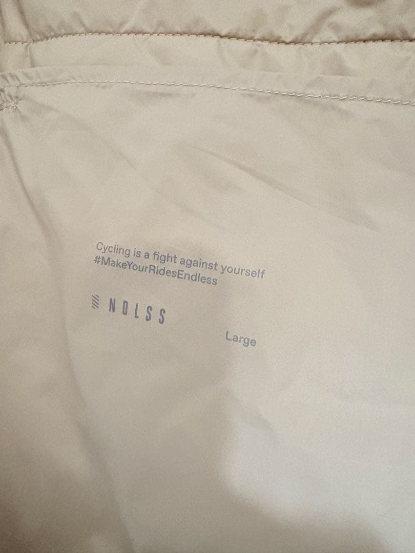 【美品】NDLSS 断熱ジレ・ベスト Lサイズ ダークオリーブ