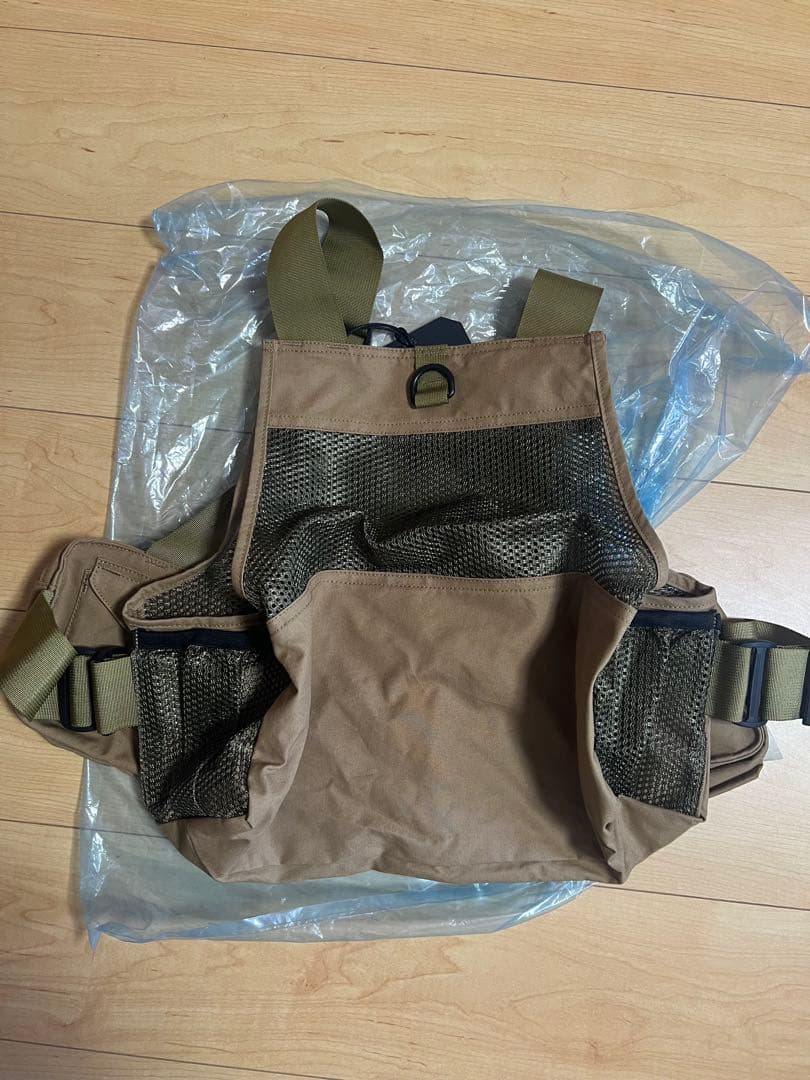 FILSON メッシュフィッシングベスト L ベージュ