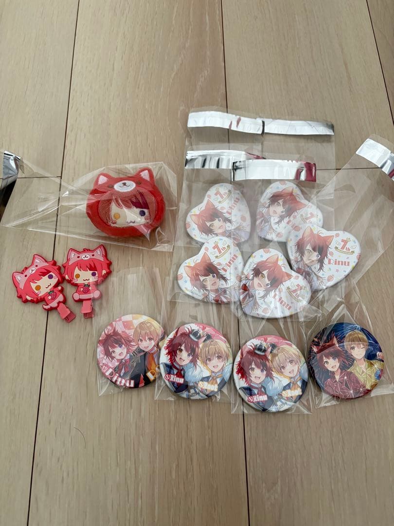 莉犬くん　グッズ　まとめ売り　すとぷり　ぬいぐるみ　バッジ　アクキー