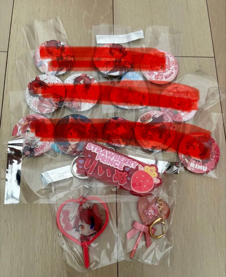 莉犬くん　グッズ　まとめ売り　すとぷり　ぬいぐるみ　バッジ　アクキー