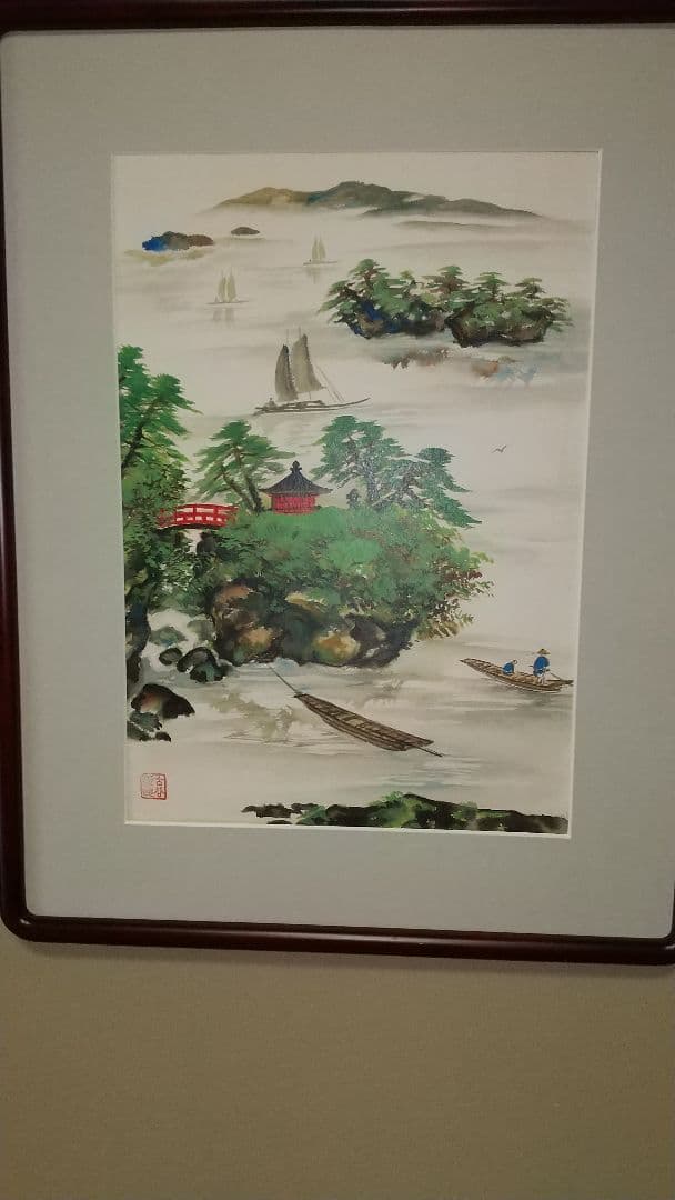 日本画水彩画⑭