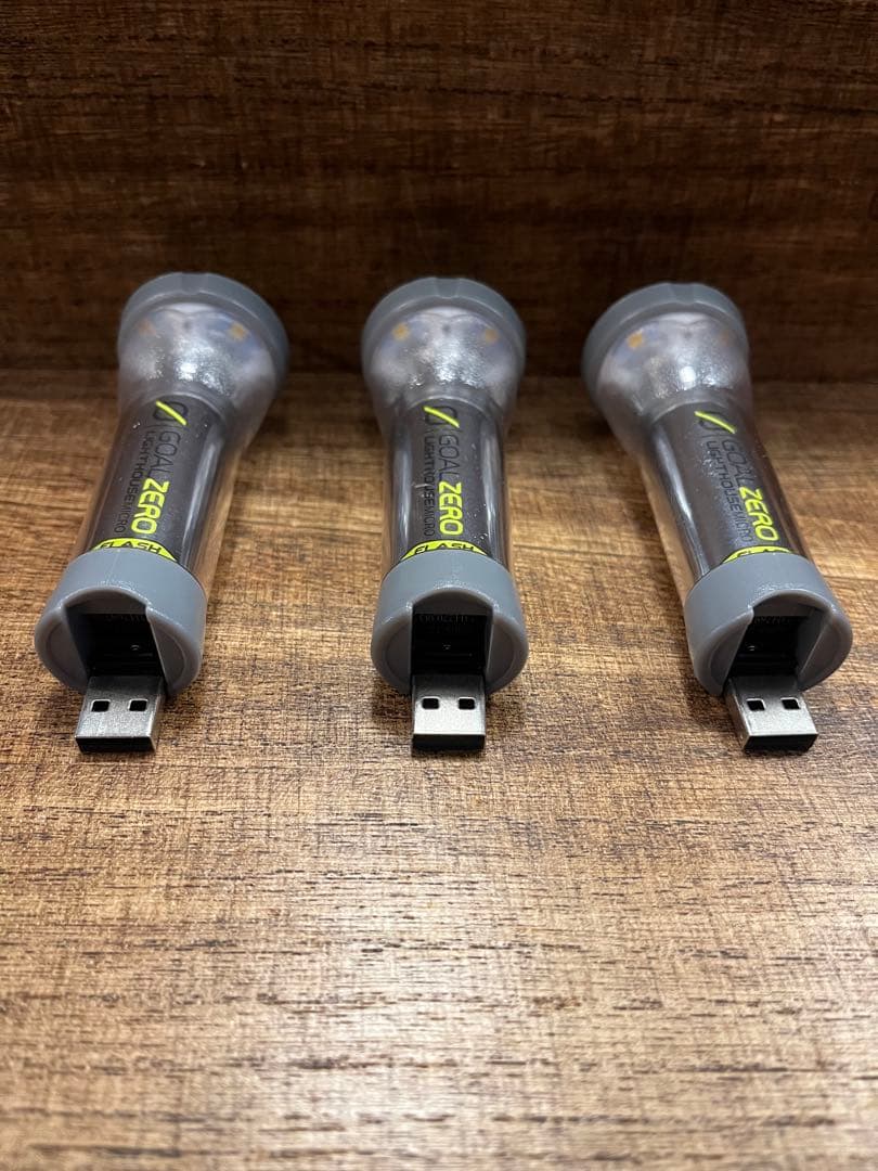 GOAL ZERO ライトハウス マイクロフラッシュ 日本限定　グレー　3本　③