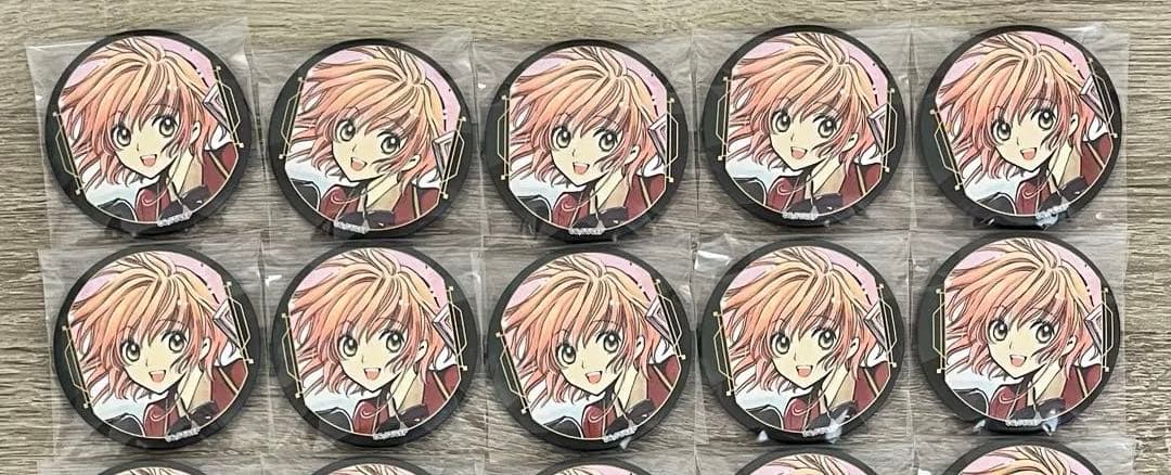 CLAMP展 缶バッジ ツバサ ツバサクロニクル サクラ B サクラ姫