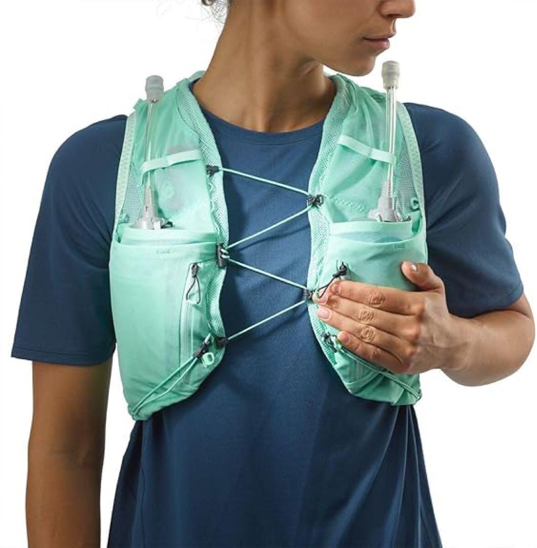 【新品未使用】レディース向け [サロモン] リュック12l フラスク付