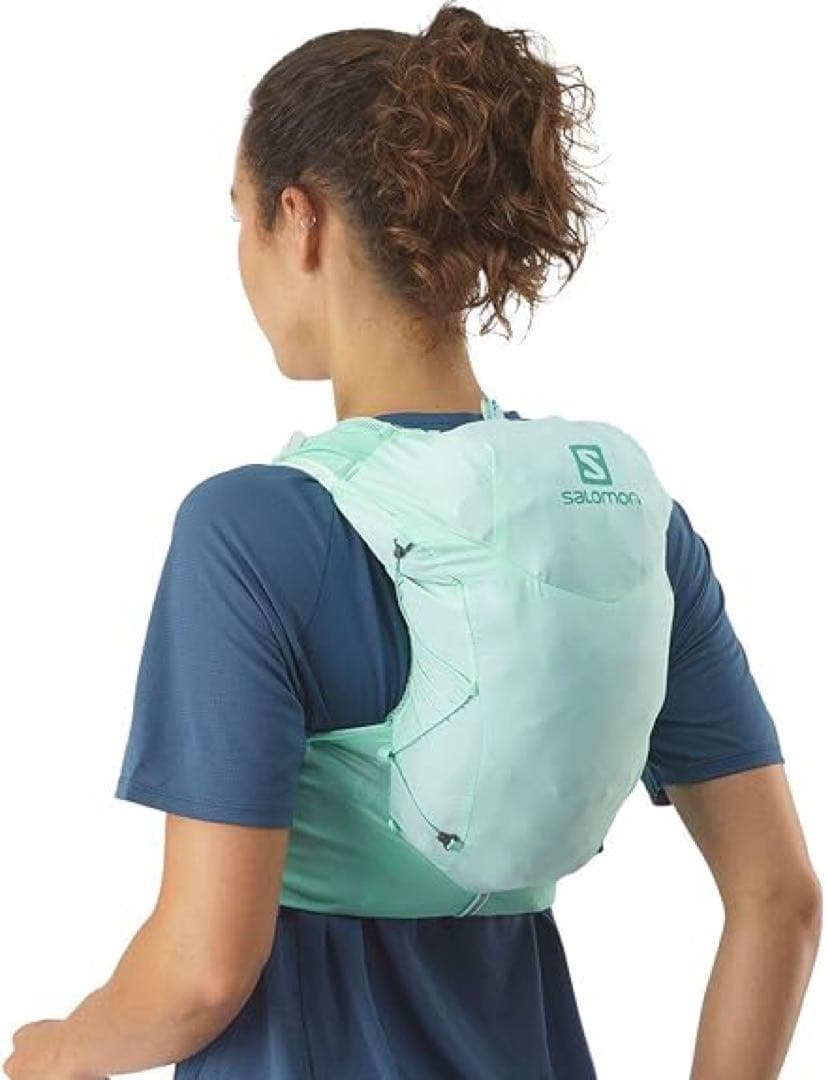 【新品未使用】レディース向け [サロモン] リュック12l フラスク付