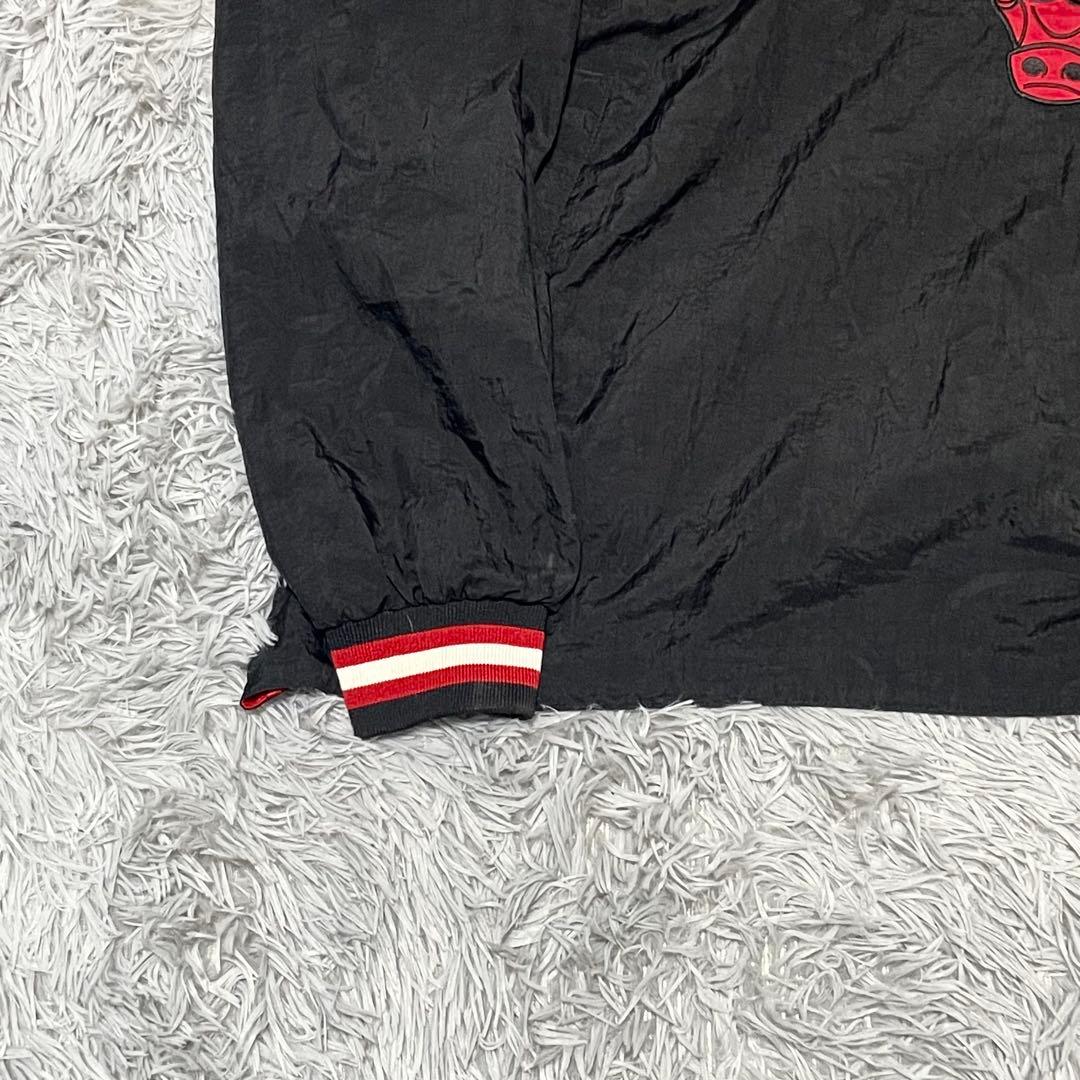 希少 チャンピオン ナイロンジャケット リバーシブル シカゴブルズ ビッグサイズ