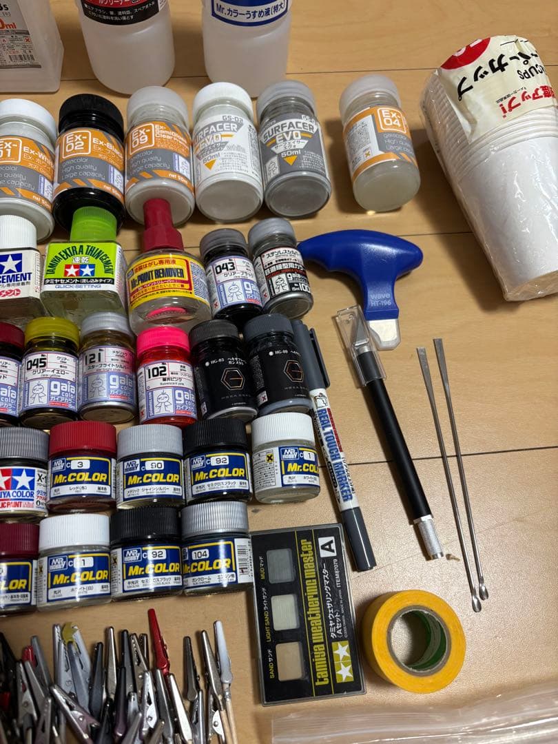 ドル 最終値下げ‼️プラモデル エアブラシ ゴッドハンドニッパー 塗料