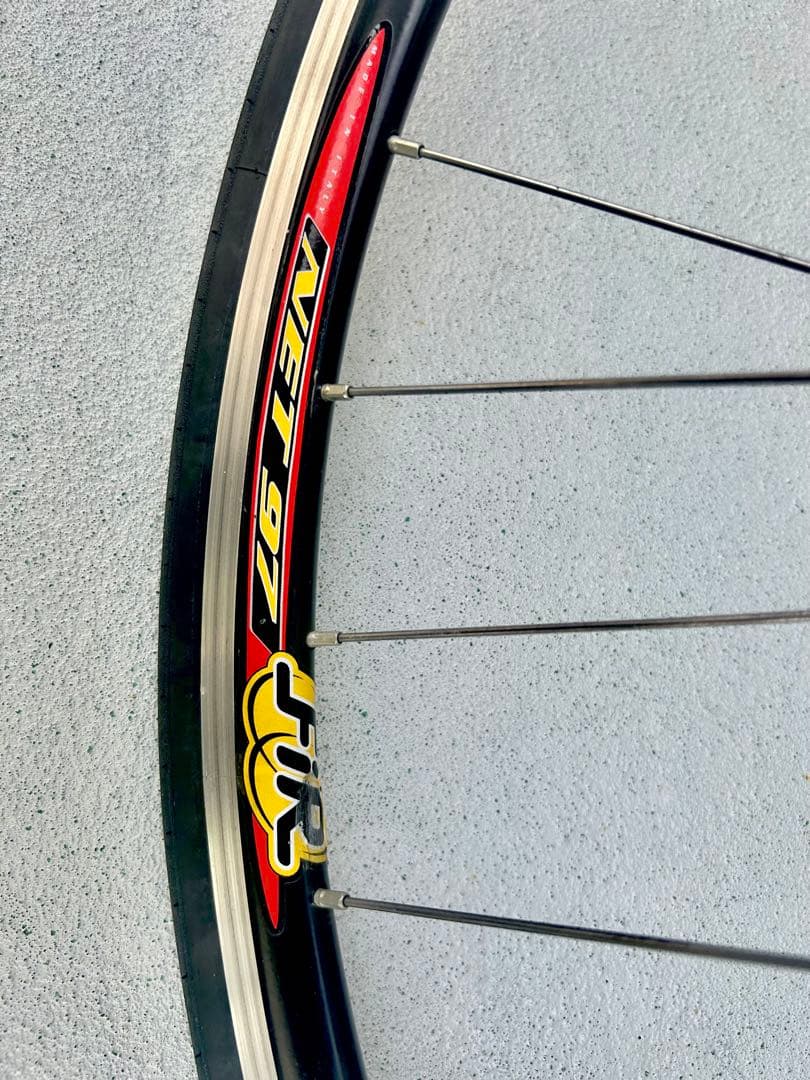 【カンパニョーロcampagnolo】イタリア製MIRAGEハブ＆FiRリム前輪