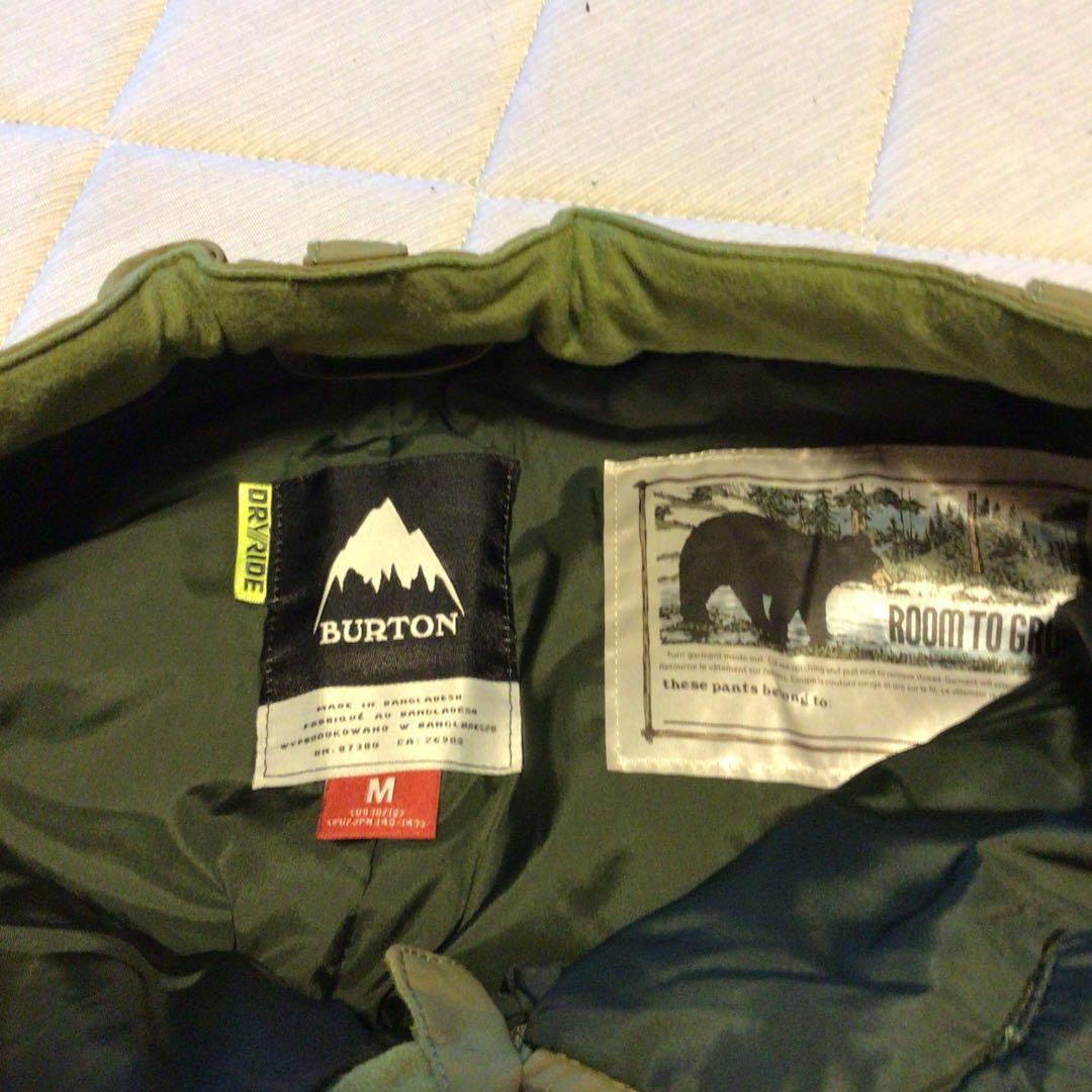 【美品】バートン/Burton スキー/スノーボードウェア 上下 Mサイズ