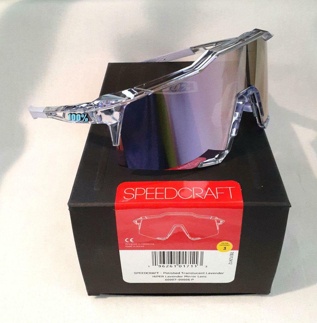 100% Speedcraft ラベンダー ワンハンドレッド サングラス
