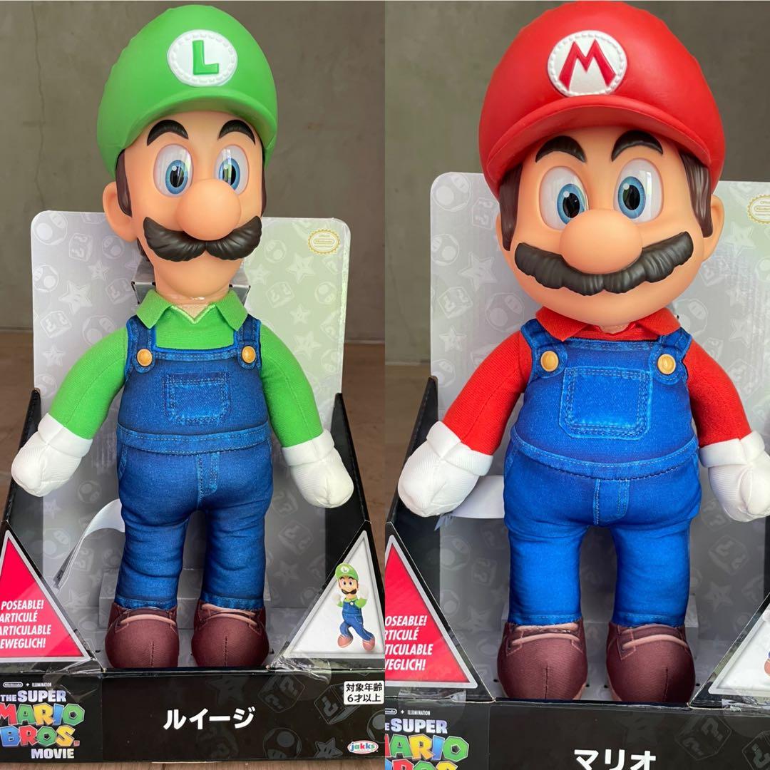 スーパーマリオブラザーズ 映画 フィギュア マリオ ルイージ セット