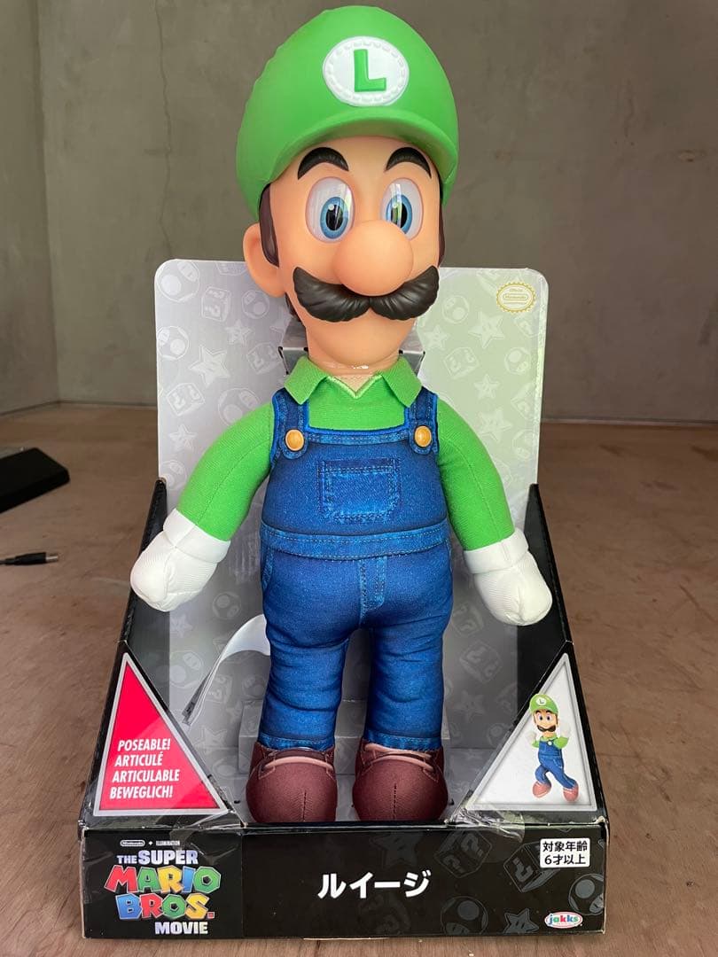 スーパーマリオブラザーズ 映画 フィギュア マリオ ルイージ セット