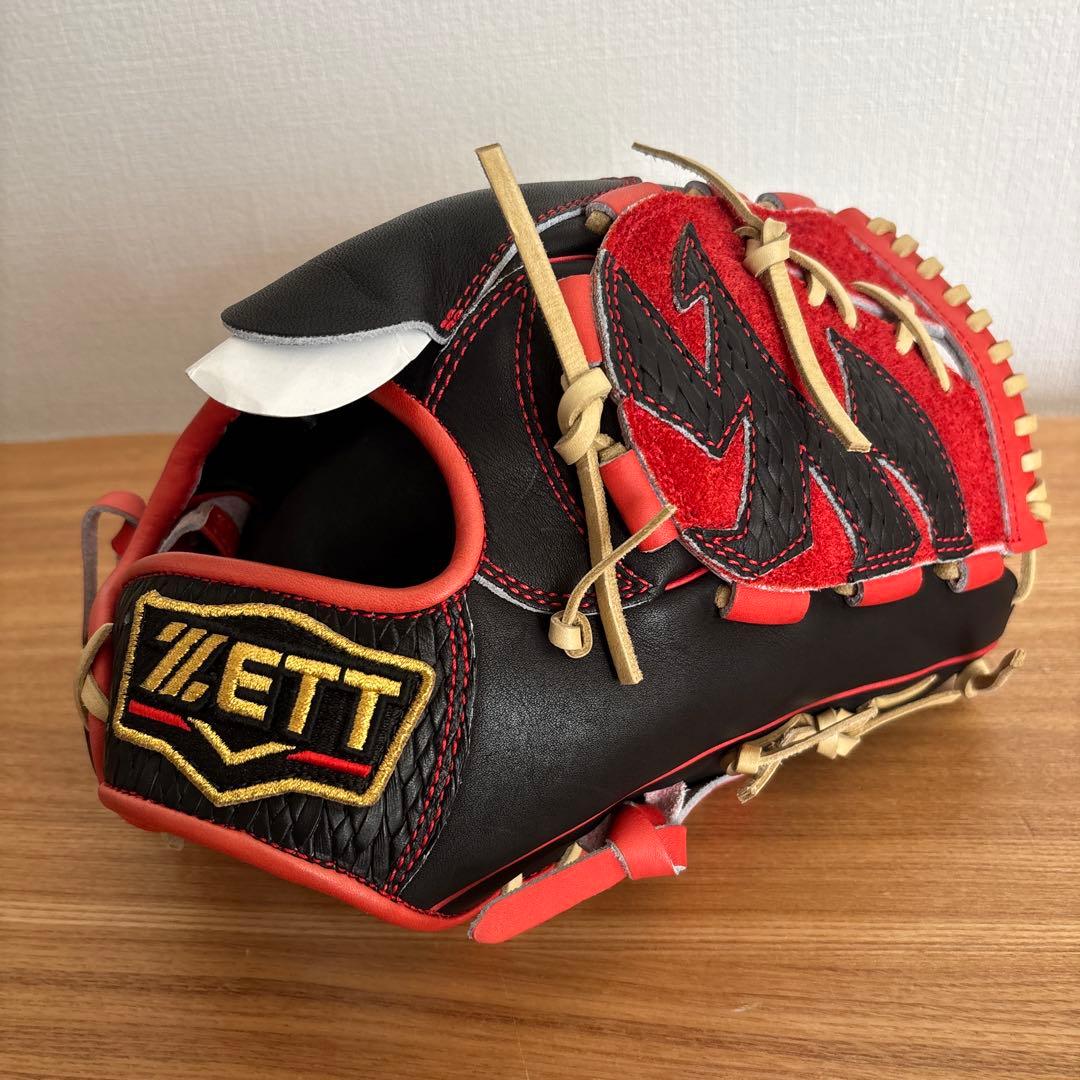 ゼット　軟式　グラブ 投手　グローブ プロステイタスSCE BRGB32501