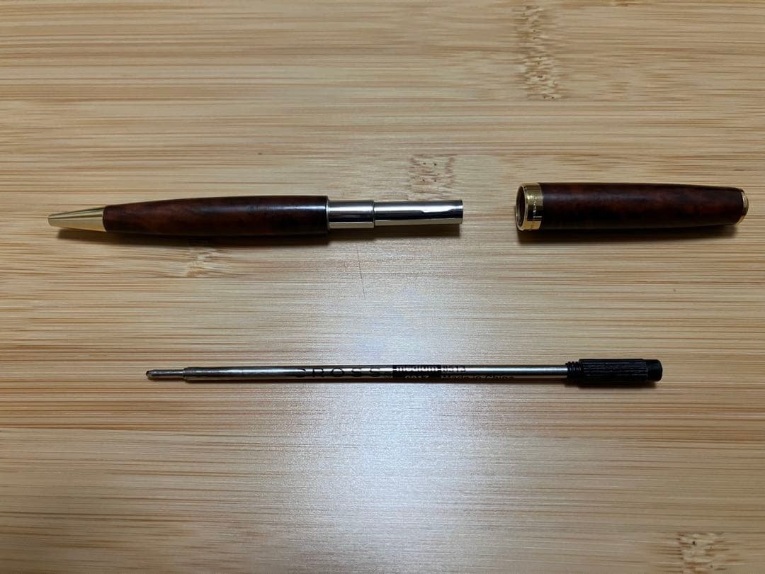TIFFANY&Co ブライヤー製 ツイスト式ボールペン