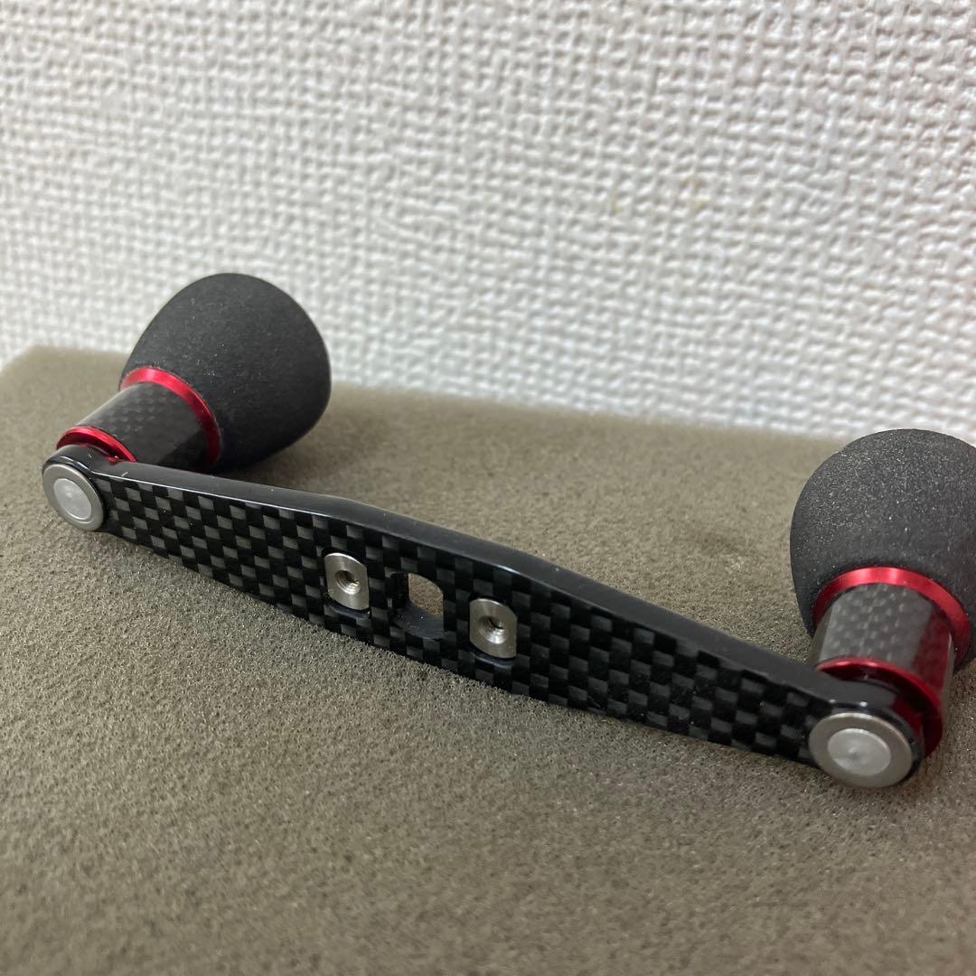 筏リール用？☆カーボンワークス☆ハンドル85mm⭐︎D-12