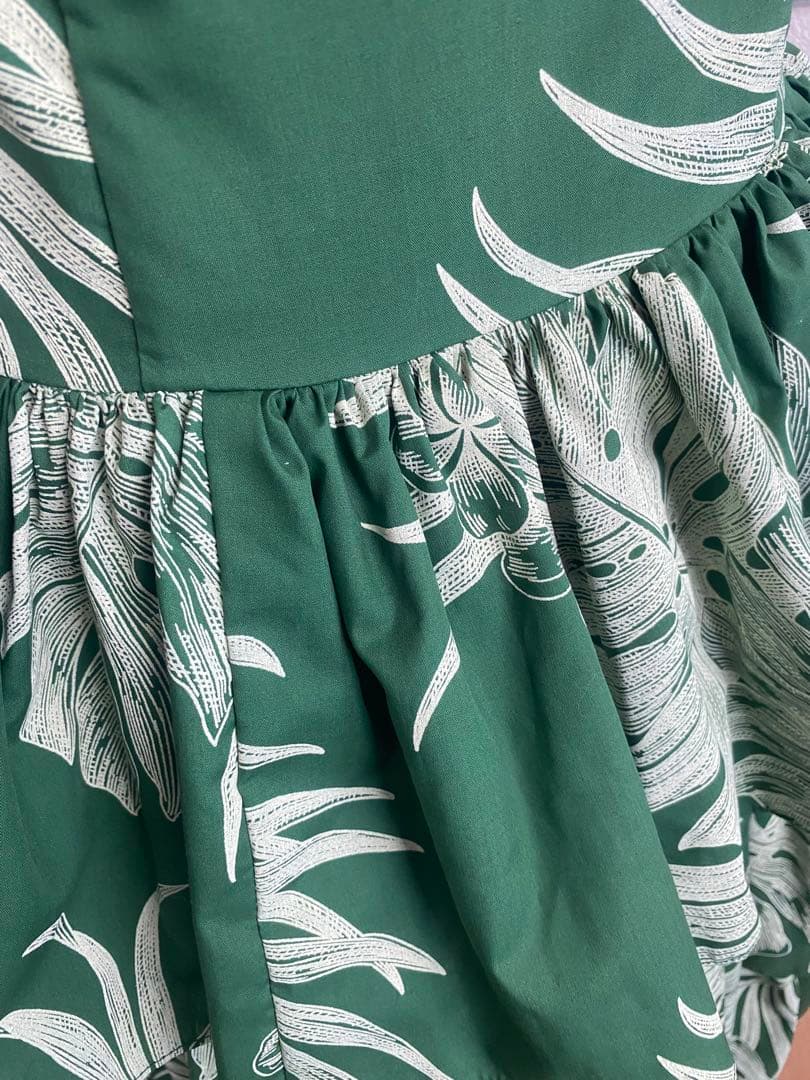 フラダンス ドレス CC Fashions メリモ グリーン