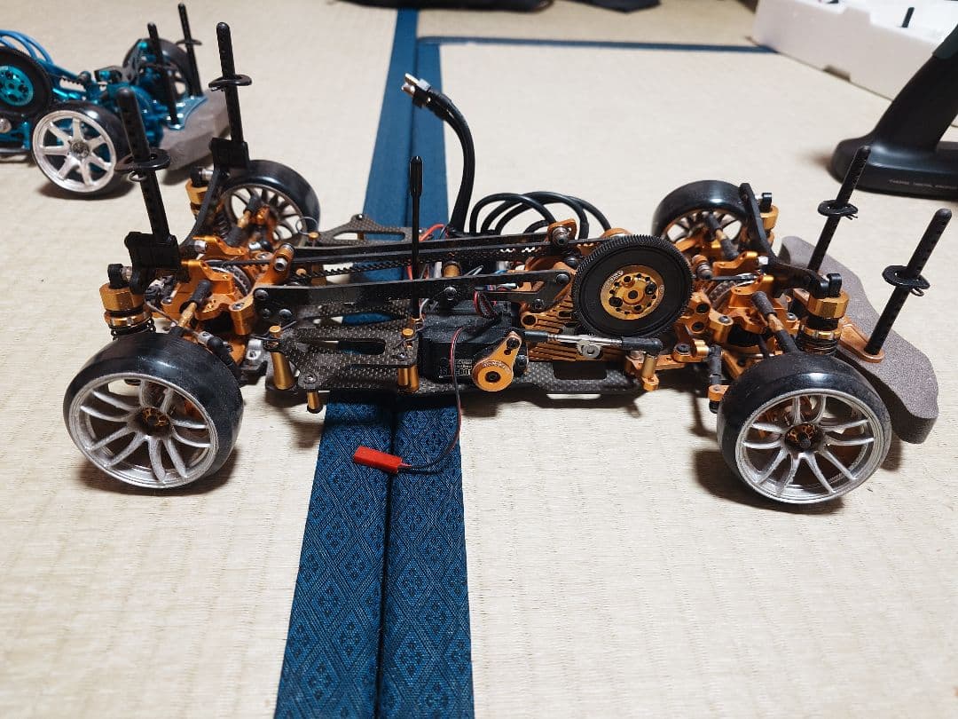 ドリフトラジコン引退品一式TAMIYA　TA05VDFフルオプション2台メカ付き