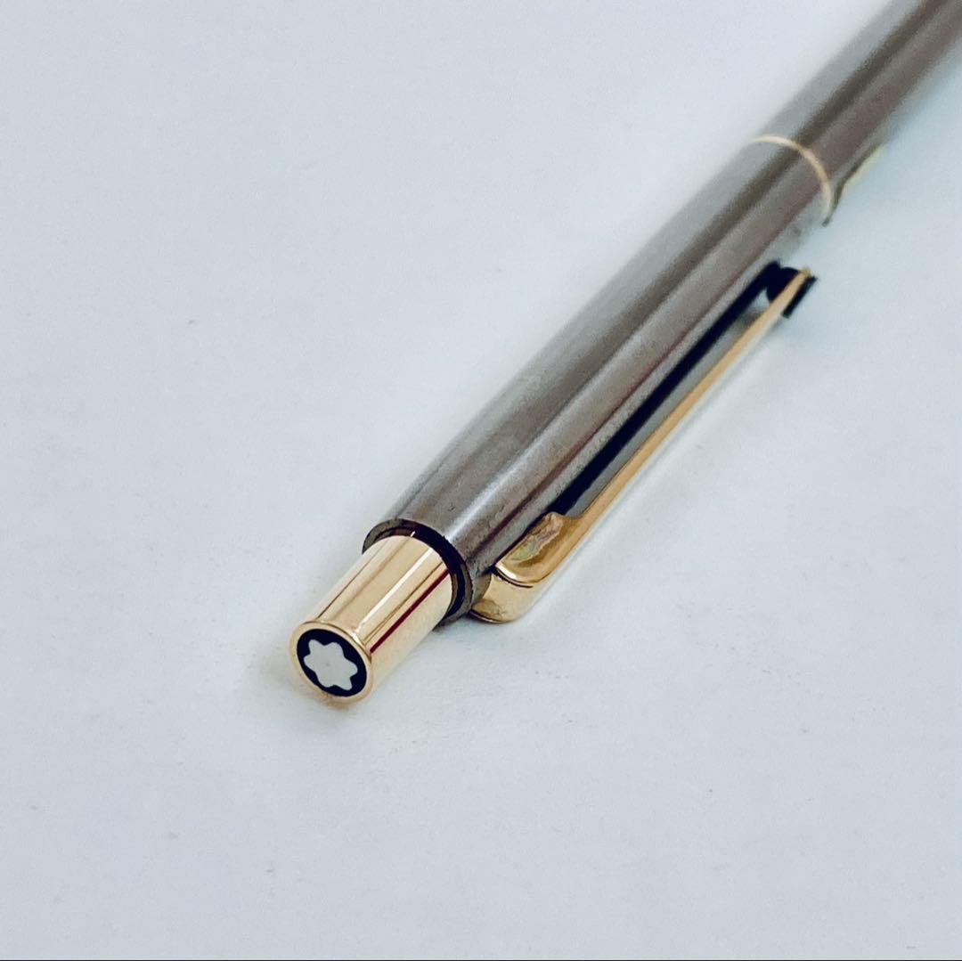 西ドイツ製◆モンブラン 高級ボールペン Sライン チタン MONTBLANC