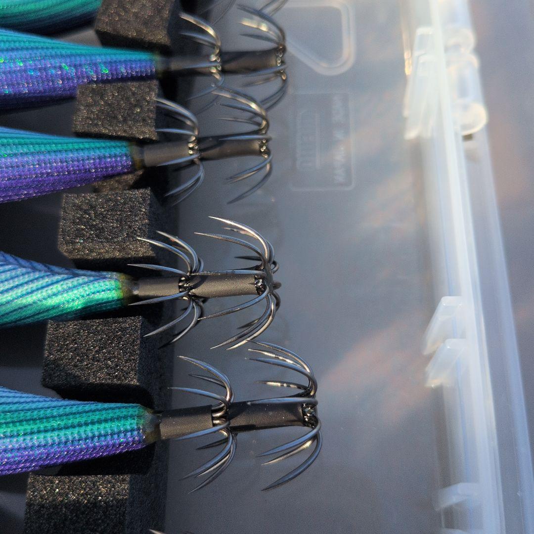 ダートマックス　TR tr 　パープル　ボーダー　グリーン１０個セット