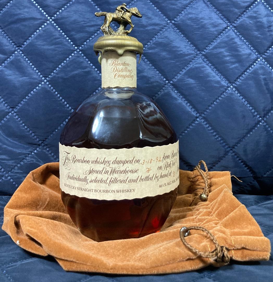 Blanton's Bourbon Whiskey 1992年ボトリング　未開封