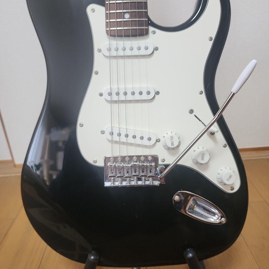 ストラトキャスタータイプ エレキギター ブラック