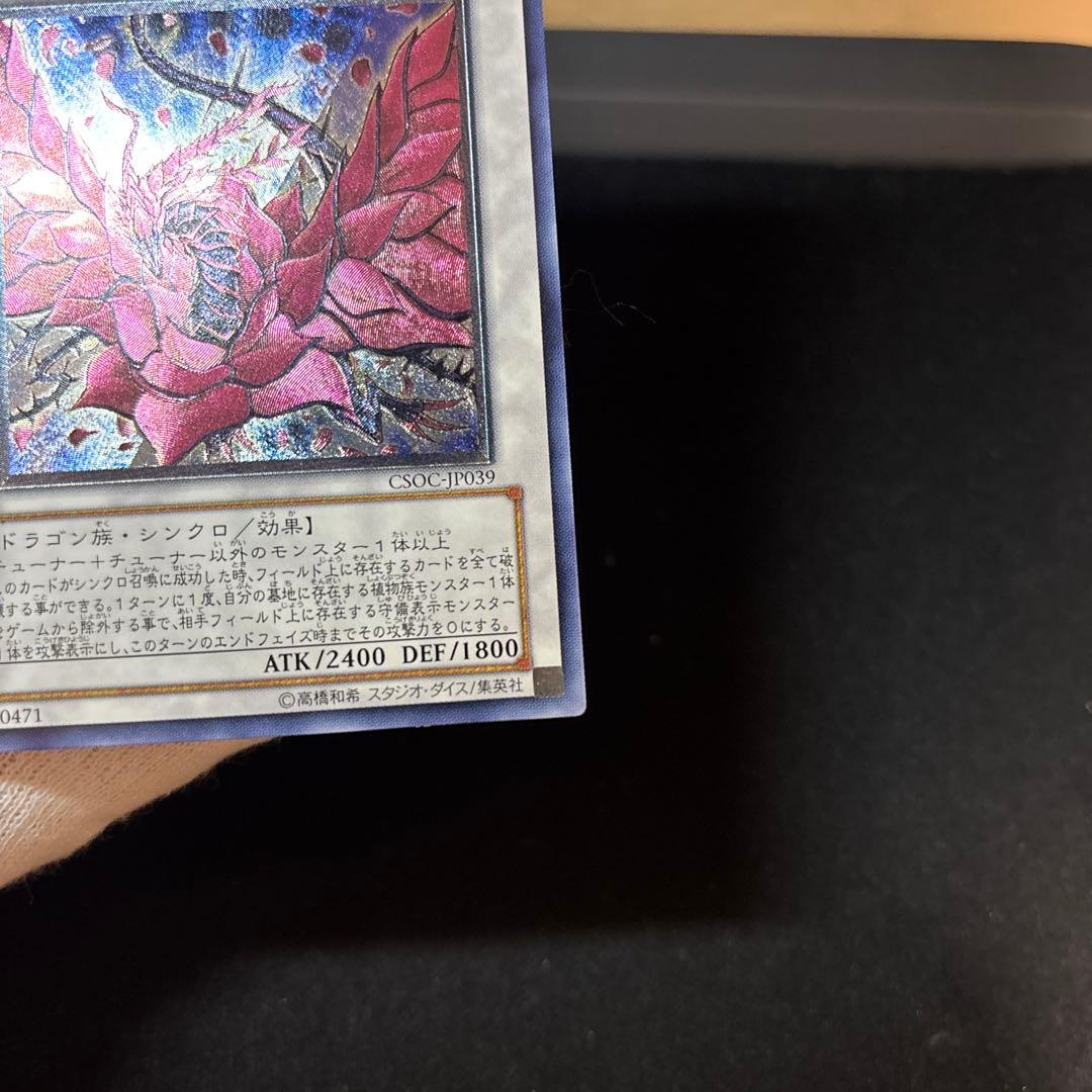 ブラックローズドラゴン レリーフ