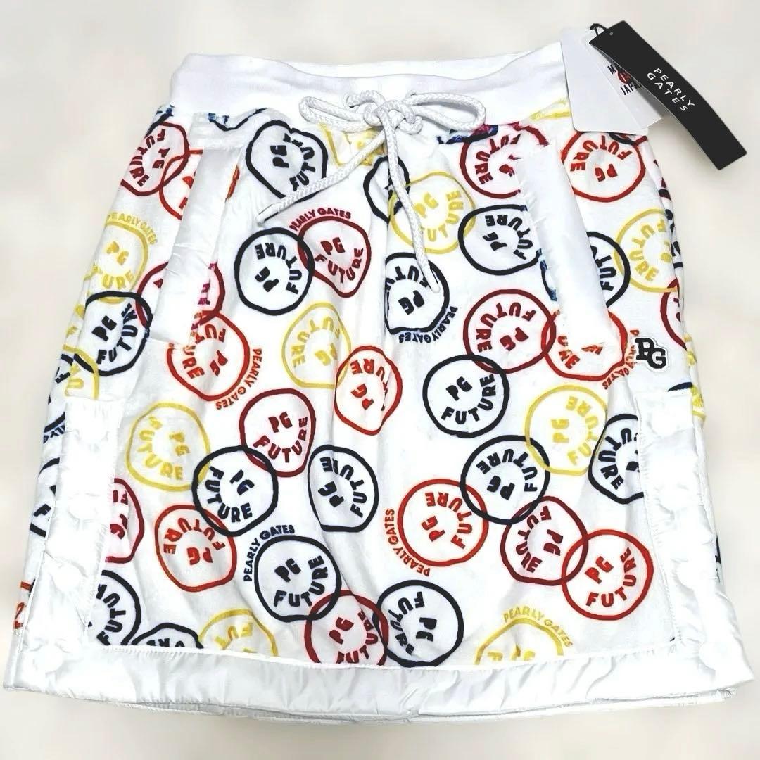 PEARLYGATES ベロアボンバー スカート FUTURE NICO柄　新品
